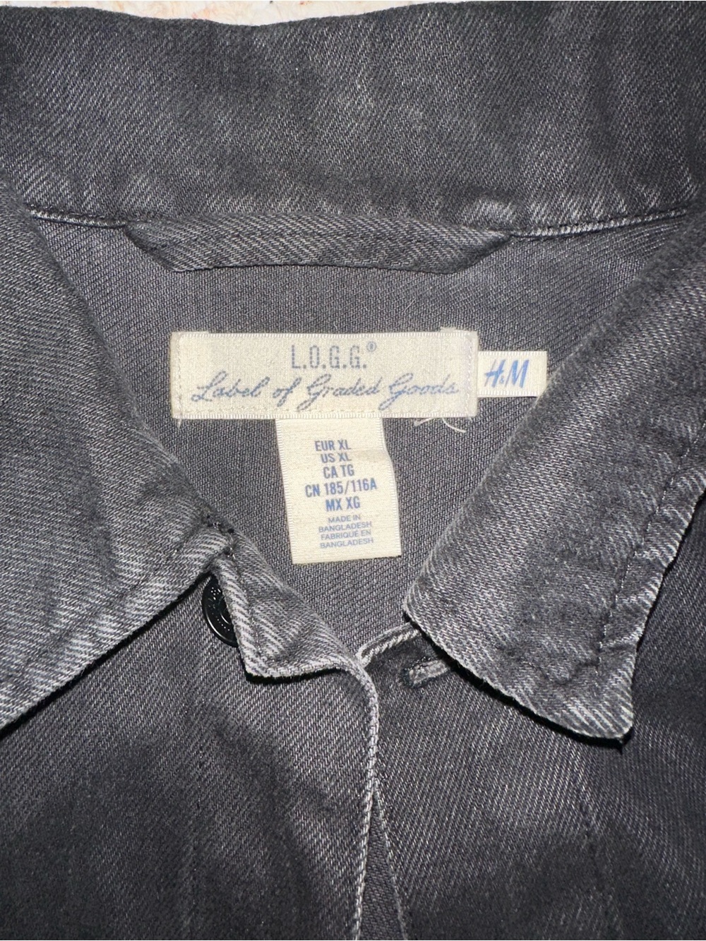 Black Denim Jacket - Picture 2 of 2